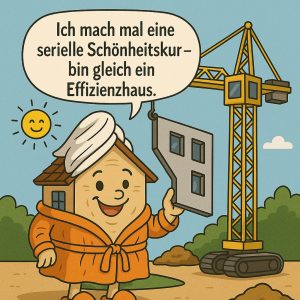 Serielles Sanieren - Schönheitskur für Ihr Haus
