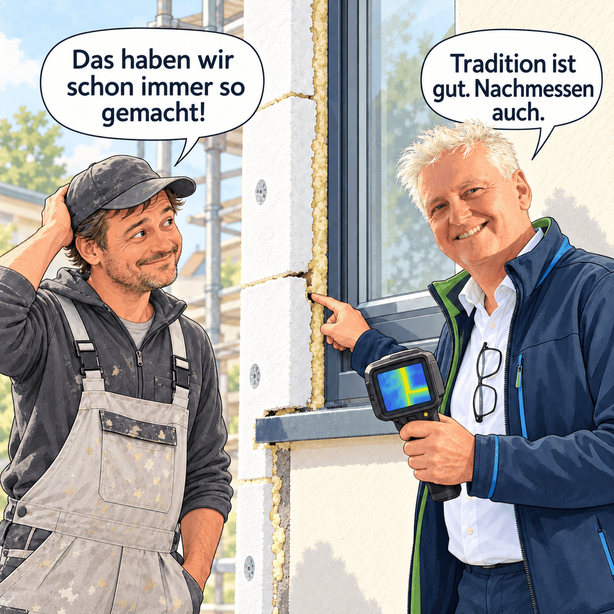 Baubegleitung für energieeffizientes Bauen